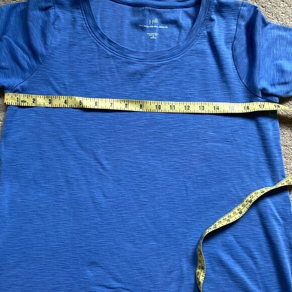 I Jill Pima Scoop Neck Elbow Sleeve Tee. Size MP. - Picture 6 of 6